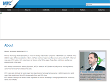 Tablet Screenshot of mtcdubai.com